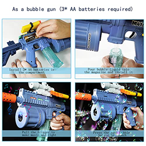 تفنگ اسباب بازی 3 کاره Multifunctional Gun 3 In 1 مدل M416 -اسباب بازی